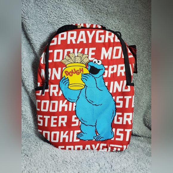 Sprayground COOKIE MONSTER BIG DOUGH DLXSR BACKPACK - Picture 11 of 16